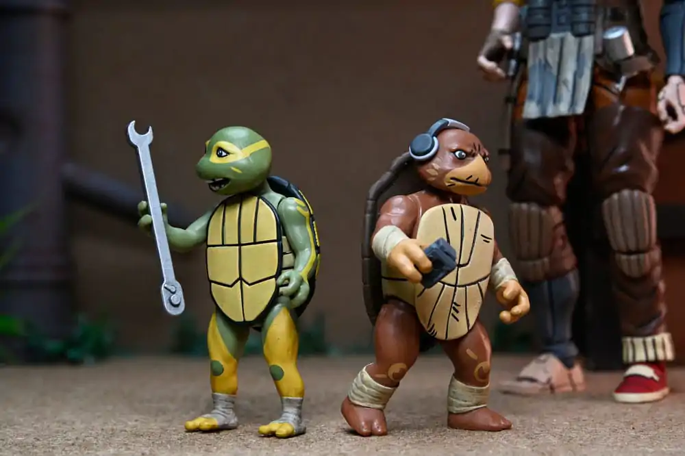 Teenage Mutant Ninja Turtles (The Last Ronin The Lost Years) Akční figurka Grammy April s Baby Yi & Moja 18 cm fotografii produktu