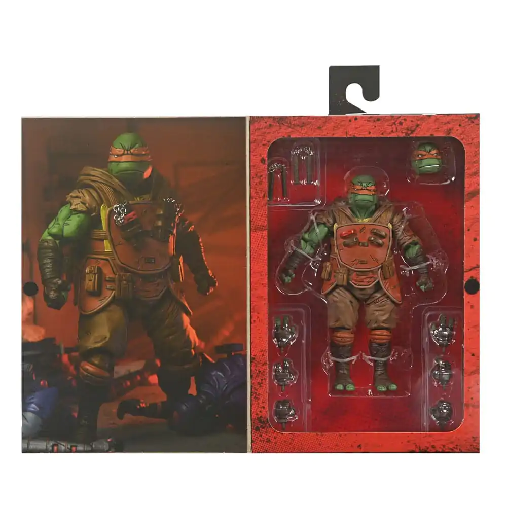 Teenage Mutant Ninja Turtles (The Last Ronin) Akční figurka Ultimate Flashback Michelangelo 18 cm fotografii produktu