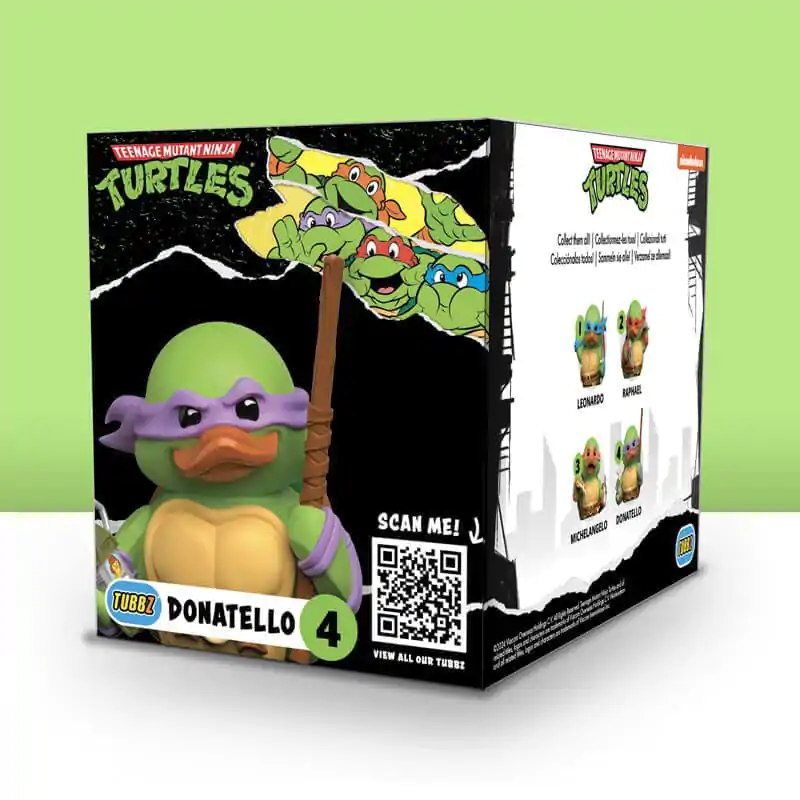 Teenage Mutant Ninja Turtles Tubbz PVC figurka Donatello Boxed Edition 10 cm fotografii produktu