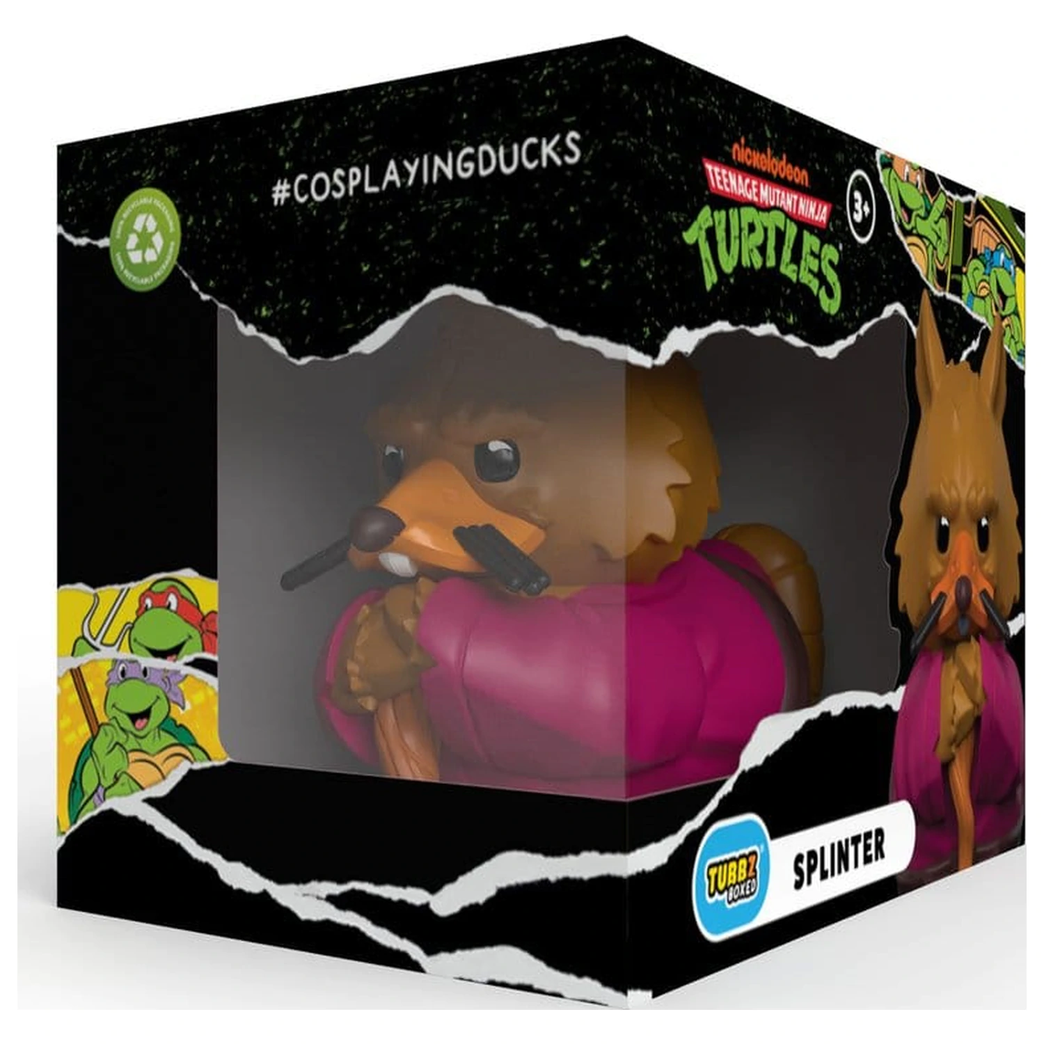 Teenage Mutant Ninja Turtles Tubbz PVC figurka Splinter fotografii produktu