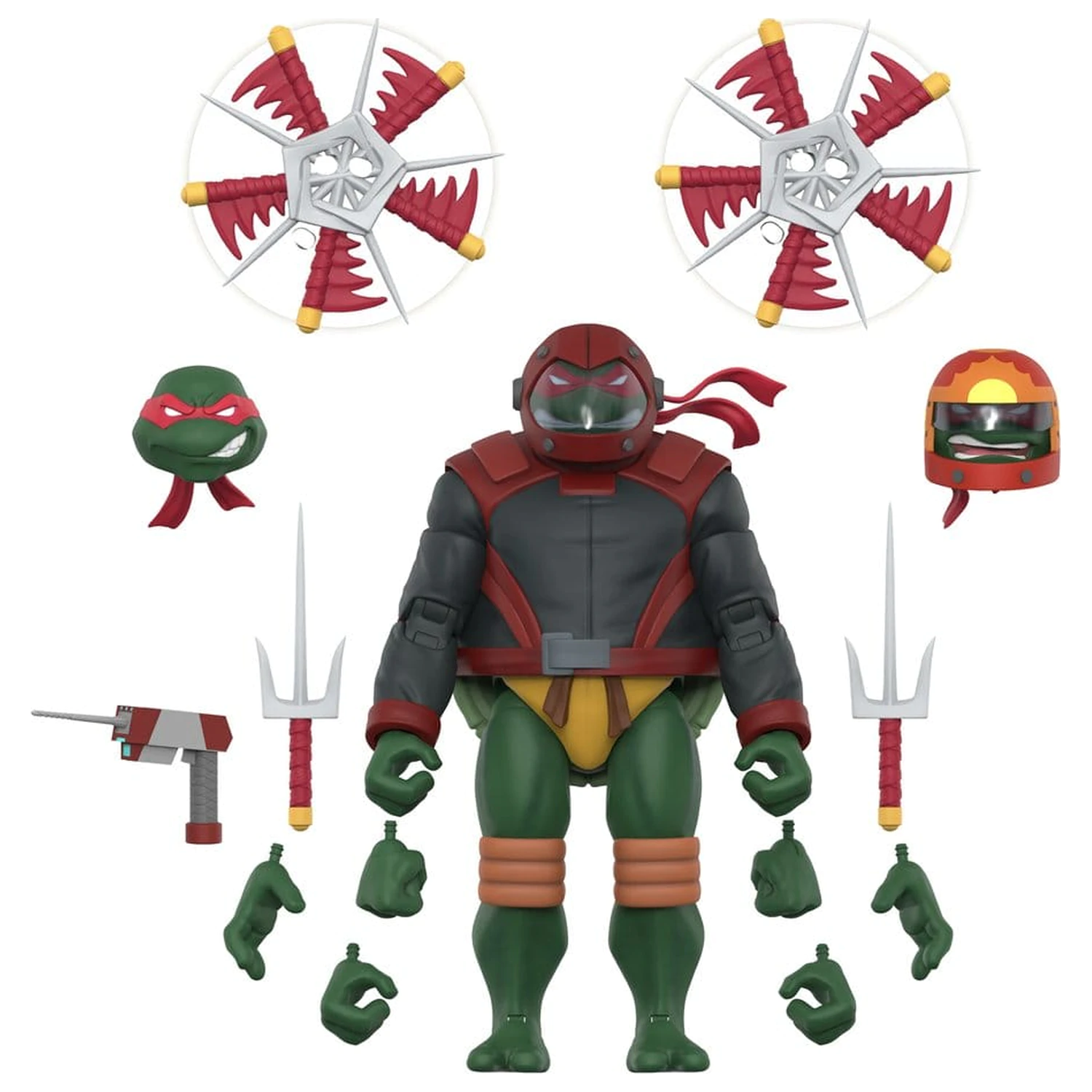 Teenage Mutant Ninja Turtles Ultimates Akční figurka Wave 14 Raphael (Road Gear) fotografii produktu