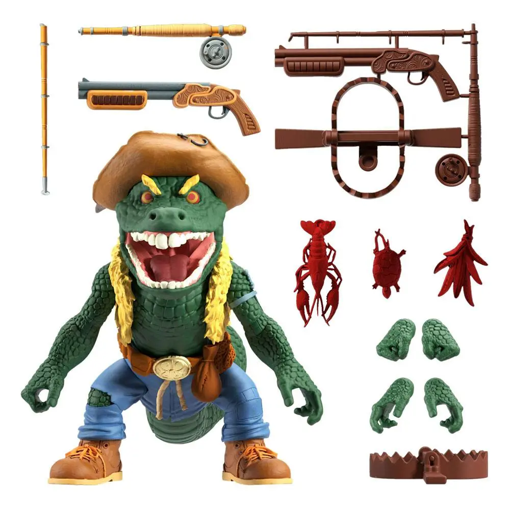 Teenage Mutant Ninja Turtles Ultimates akční figurka Leatherhead 18 cm fotografii produktu