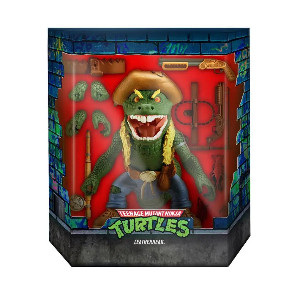 Teenage Mutant Ninja Turtles Ultimates akční figurka Leatherhead 18 cm fotografii produktu