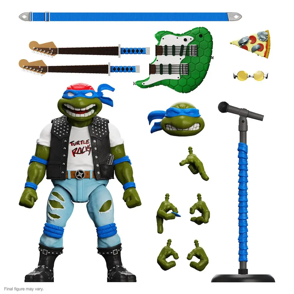 Teenage Mutant Ninja Turtles Ultimates Akční figurka Classic Rocker Leo 18 cm fotografii produktu