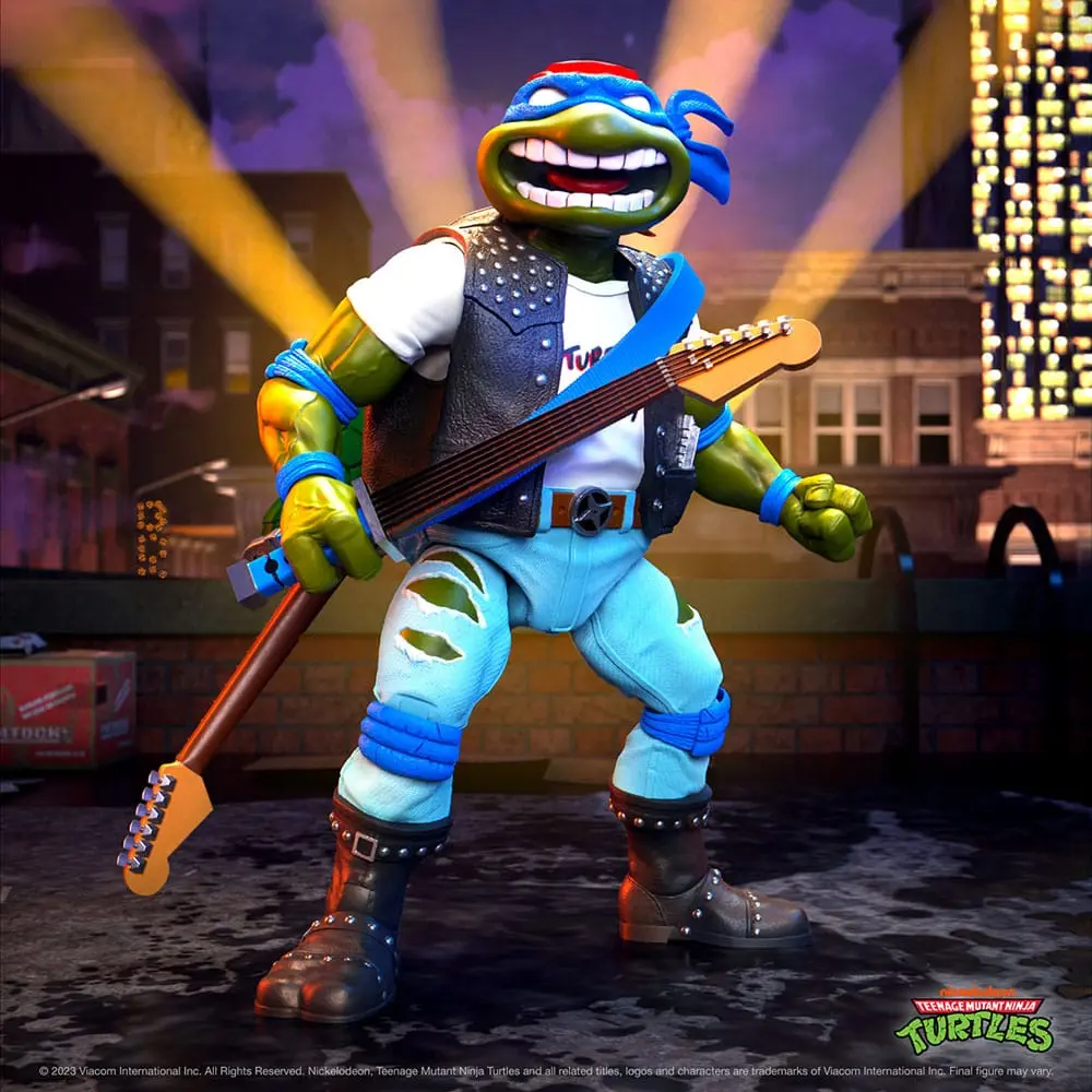 Teenage Mutant Ninja Turtles Ultimates Akční figurka Classic Rocker Leo 18 cm fotografii produktu