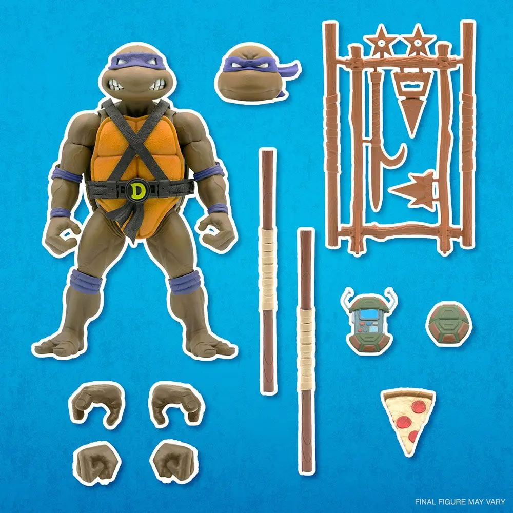 Teenage Mutant Ninja Turtles Ultimates Akční figurka Donatello 18 cm fotografii produktu