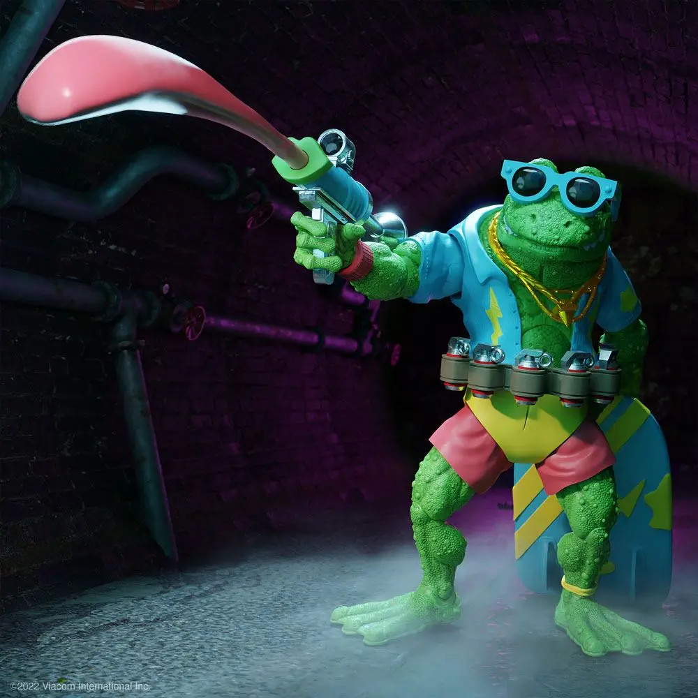 Teenage Mutant Ninja Turtles Ultimates akční figurka Genghis Frog 18 cm fotografii produktu