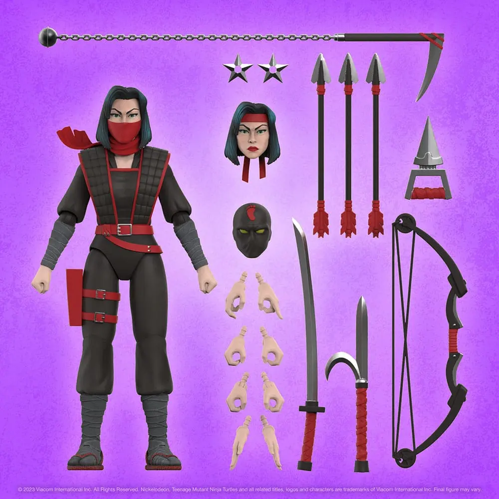 Teenage Mutant Ninja Turtles Ultimates akční figurka Karai 18 cm fotografii produktu