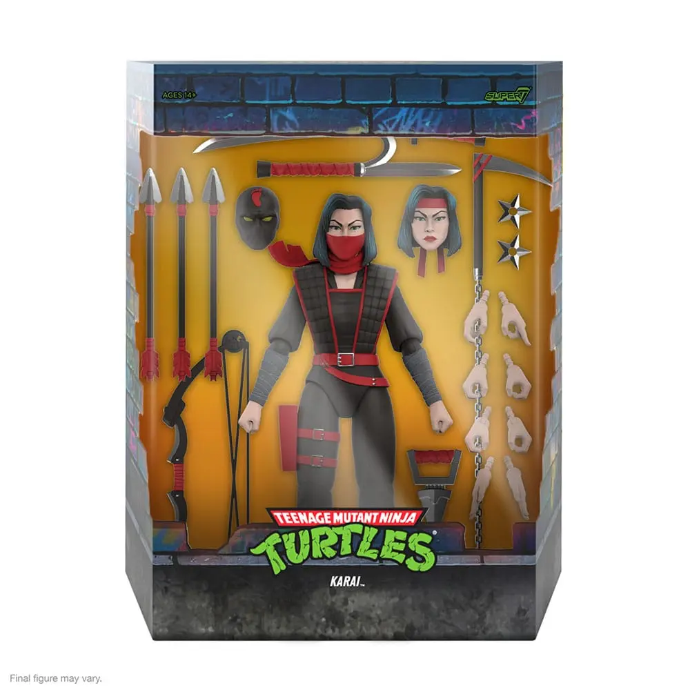 Teenage Mutant Ninja Turtles Ultimates akční figurka Karai 18 cm fotografii produktu