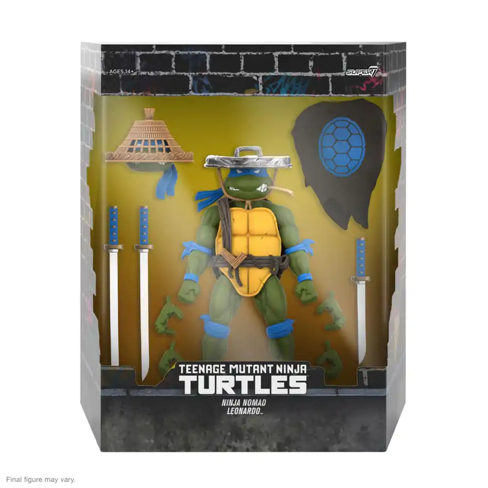 Teenage Mutant Ninja Turtles Ultimates Akční figurka Ninja Nomad Leonardo 18 cm fotografii produktu