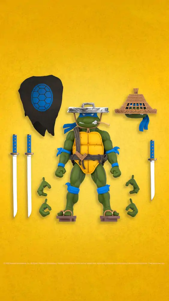 Teenage Mutant Ninja Turtles Ultimates Akční figurka Ninja Nomad Leonardo 18 cm fotografii produktu