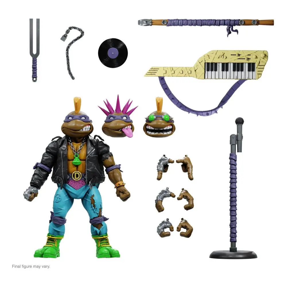 Teenage Mutant Ninja Turtles Ultimates akční figurka Punker Donatello 18 cm fotografii produktu