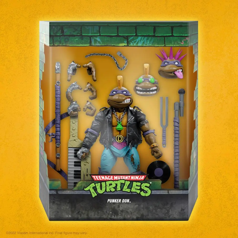 Teenage Mutant Ninja Turtles Ultimates akční figurka Punker Donatello 18 cm fotografii produktu