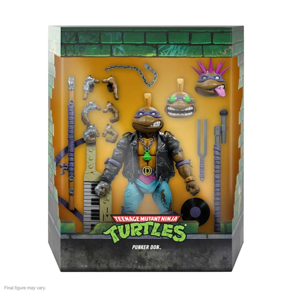 Teenage Mutant Ninja Turtles Ultimates akční figurka Punker Donatello 18 cm fotografii produktu