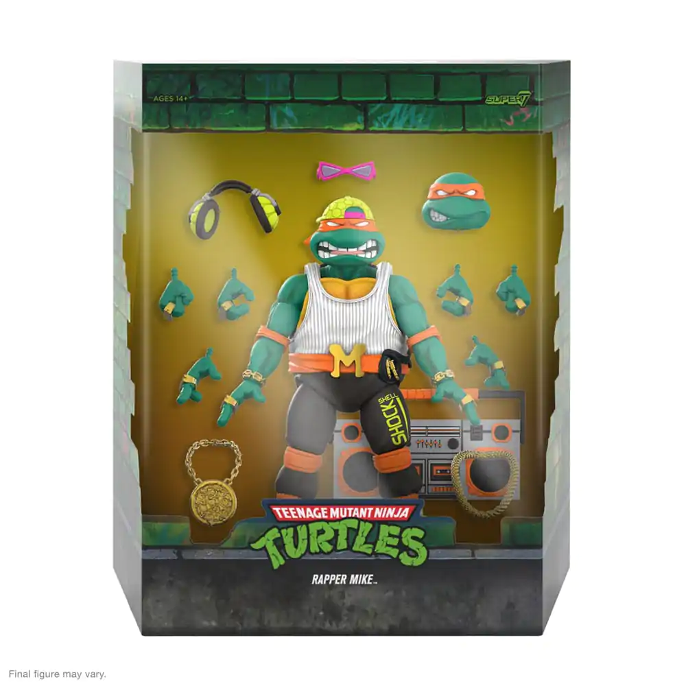 Teenage Mutant Ninja Turtles Ultimates akční figurka Rappin' Mike 18 cm fotografii produktu