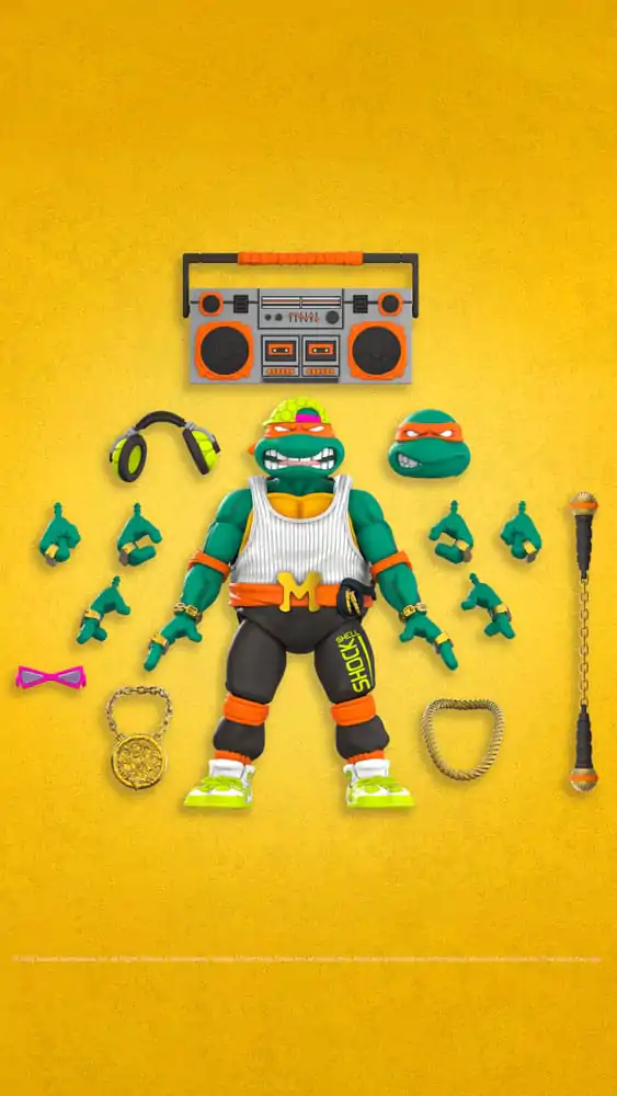 Teenage Mutant Ninja Turtles Ultimates akční figurka Rappin' Mike 18 cm fotografii produktu