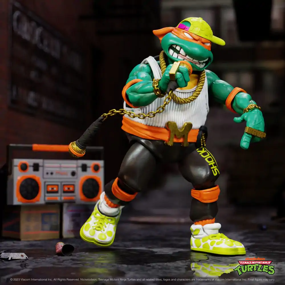 Teenage Mutant Ninja Turtles Ultimates akční figurka Rappin' Mike 18 cm fotografii produktu