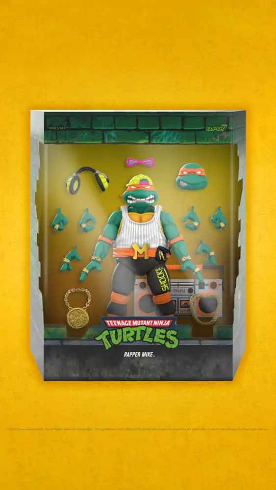 Teenage Mutant Ninja Turtles Ultimates akční figurka Rappin' Mike 18 cm fotografii produktu