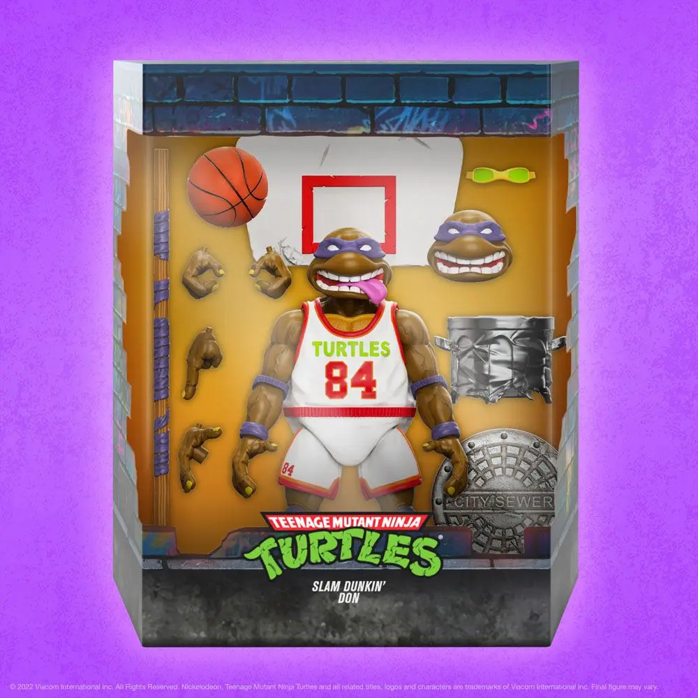 Teenage Mutant Ninja Turtles Ultimates akční figurka Slam Dunkin' Don 18 cm fotografii produktu