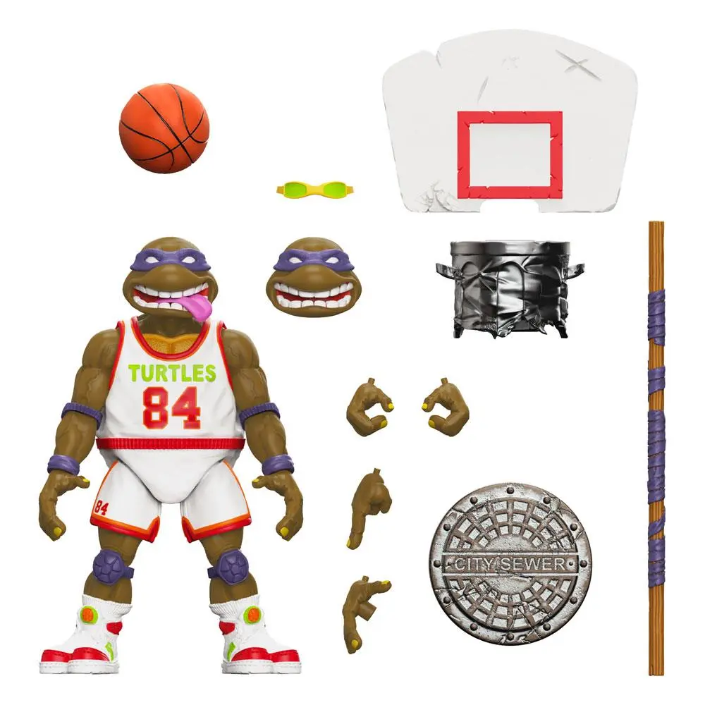 Teenage Mutant Ninja Turtles Ultimates akční figurka Slam Dunkin' Don 18 cm fotografii produktu