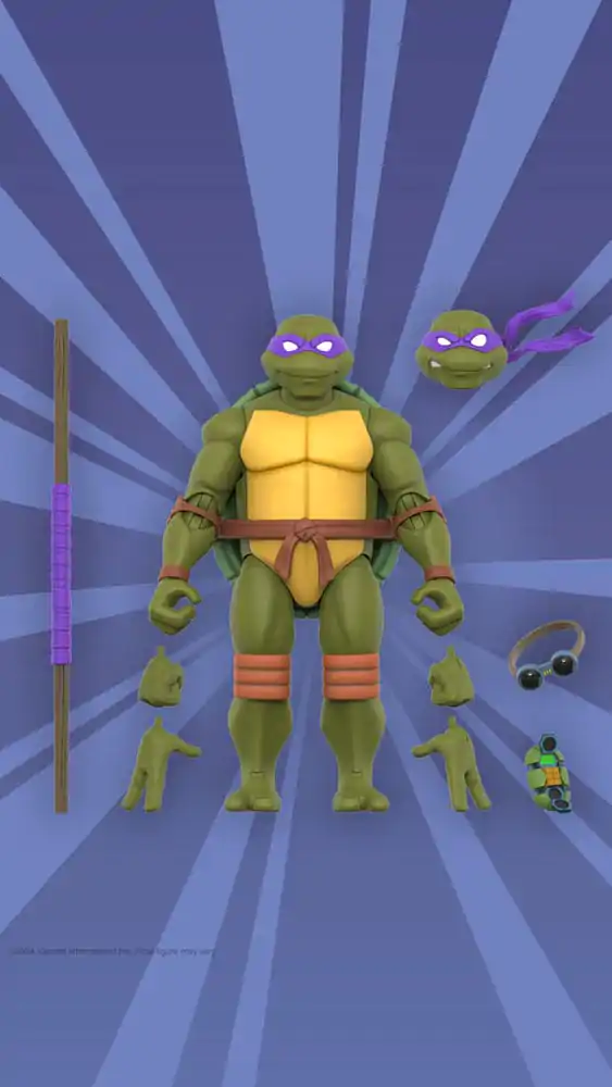 Teenage Mutant Ninja Turtles Ultimates Akční figurka Vlna 12 Donatello 18 cm fotografii produktu