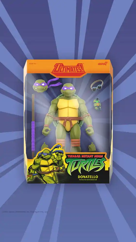 Teenage Mutant Ninja Turtles Ultimates Akční figurka Vlna 12 Donatello 18 cm fotografii produktu