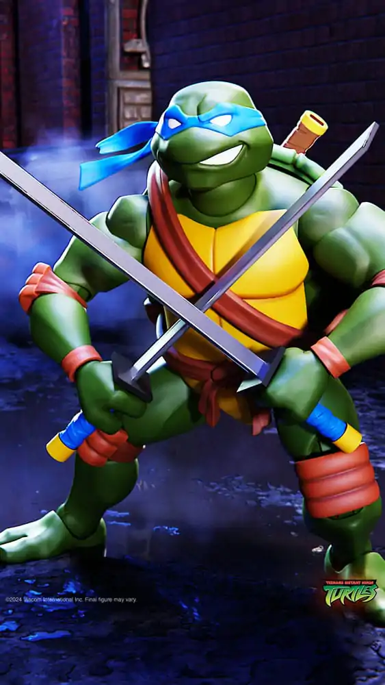 Teenage Mutant Ninja Turtles Ultimates Akční Figurka Wave 12 Leonardo 18 cm fotografii produktu
