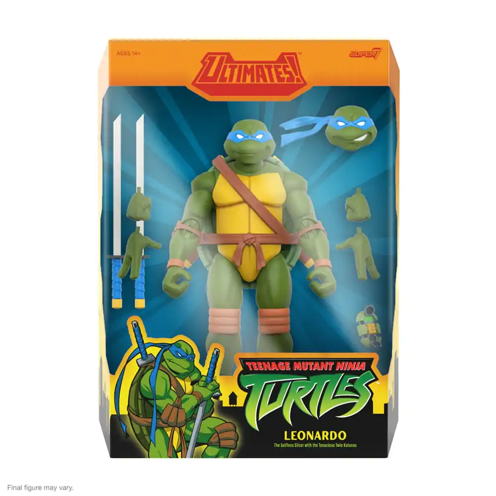 Teenage Mutant Ninja Turtles Ultimates Akční Figurka Wave 12 Leonardo 18 cm fotografii produktu