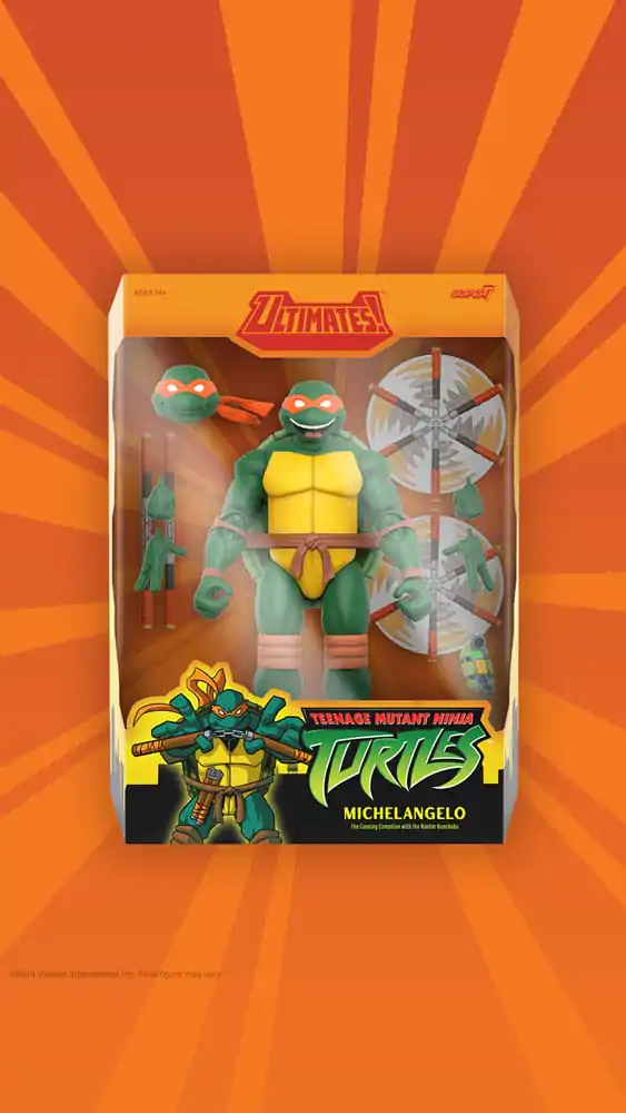 Teenage Mutant Ninja Turtles Ultimates akční figurka Série 12 Michelangelo 18 cm fotografii produktu