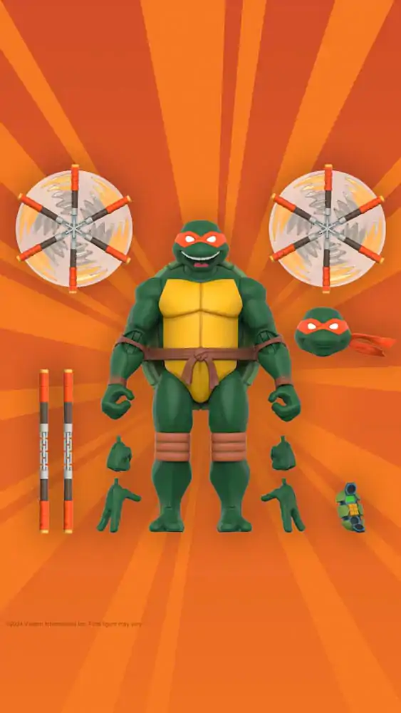 Teenage Mutant Ninja Turtles Ultimates akční figurka Série 12 Michelangelo 18 cm fotografii produktu