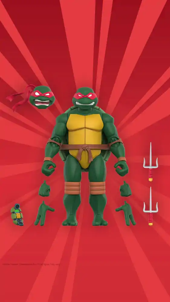 Teenage Mutant Ninja Turtles Ultimates Akční figurka Vlna 12 Raphael 18 cm fotografii produktu