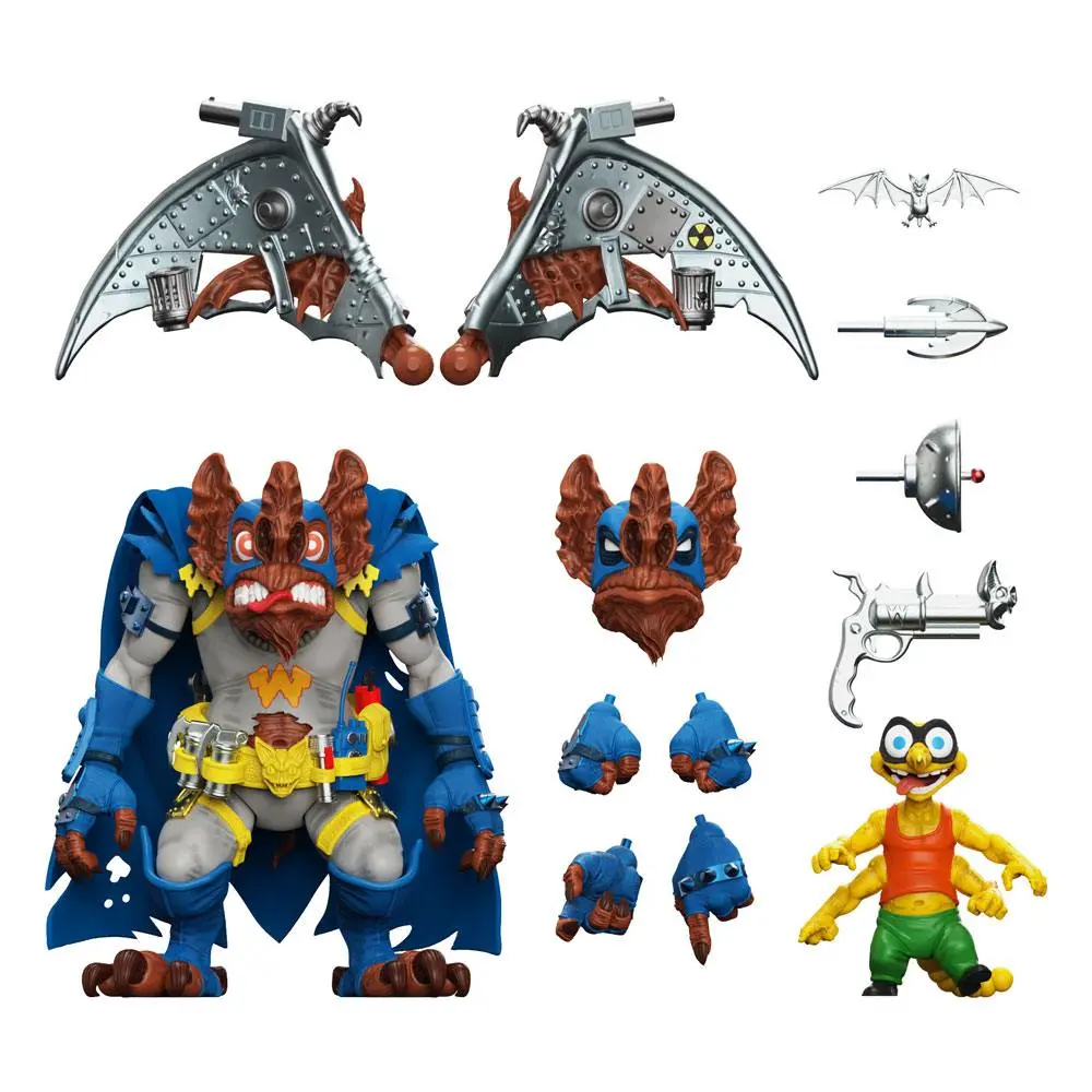 Teenage Mutant Ninja Turtles Ultimates akční figurka Wingnut & Screwloose 18 cm fotografii produktu