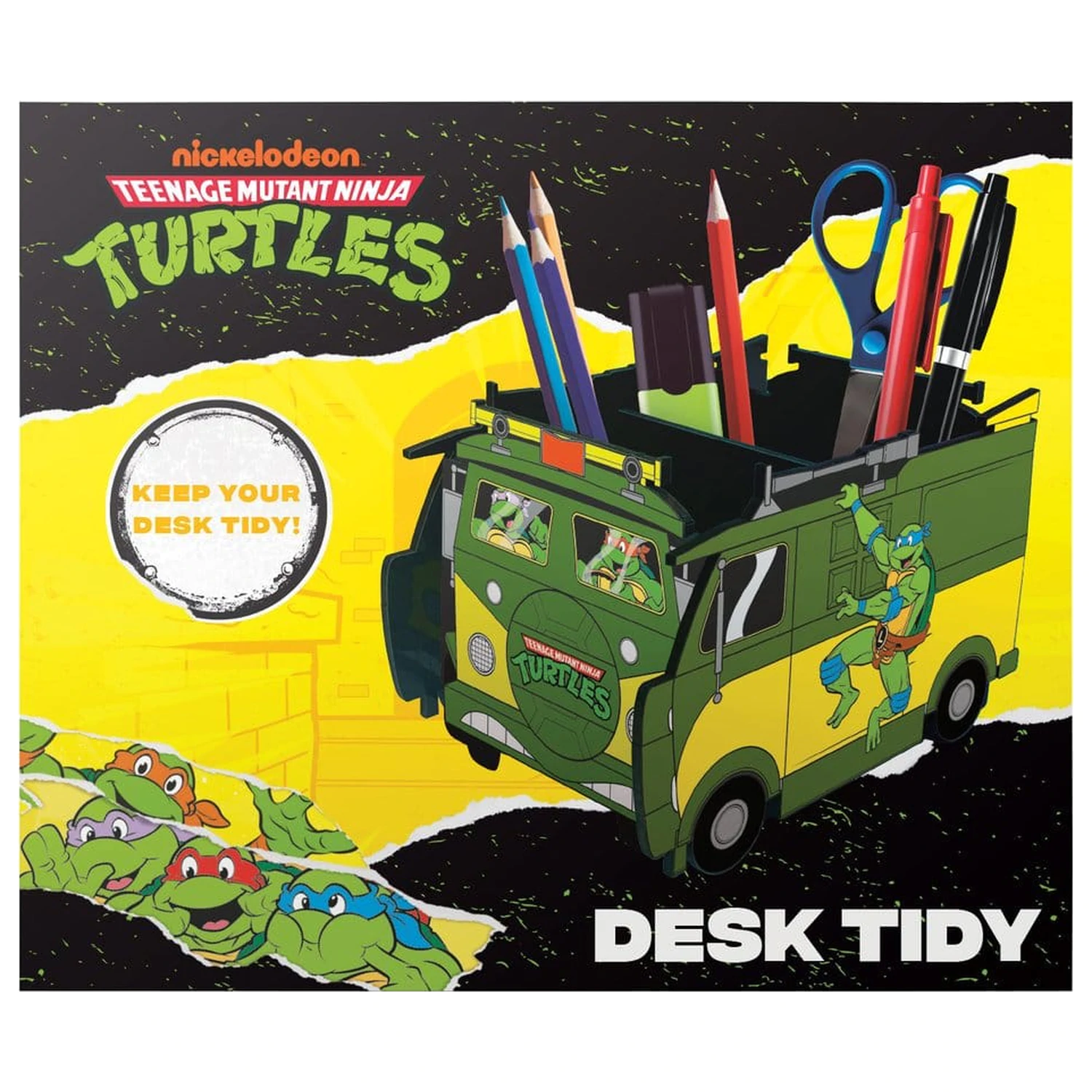 Teenage Mutant Ninja Turtles organizér na stůl Van 23 cm fotografii produktu