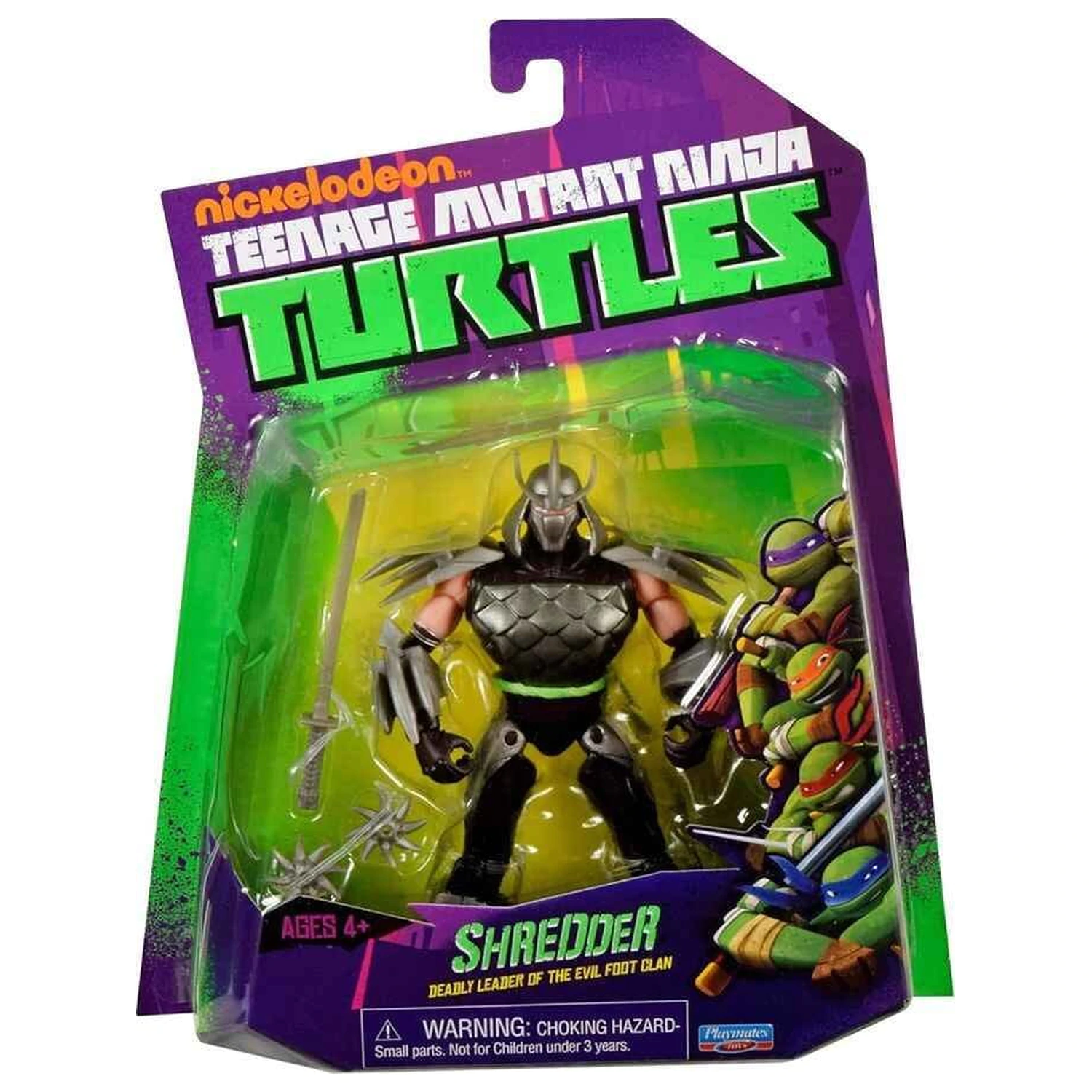 Teenage Mutant Ninja Turtles World of TMNT akční figurka Shredder 11 cm fotografii produktu