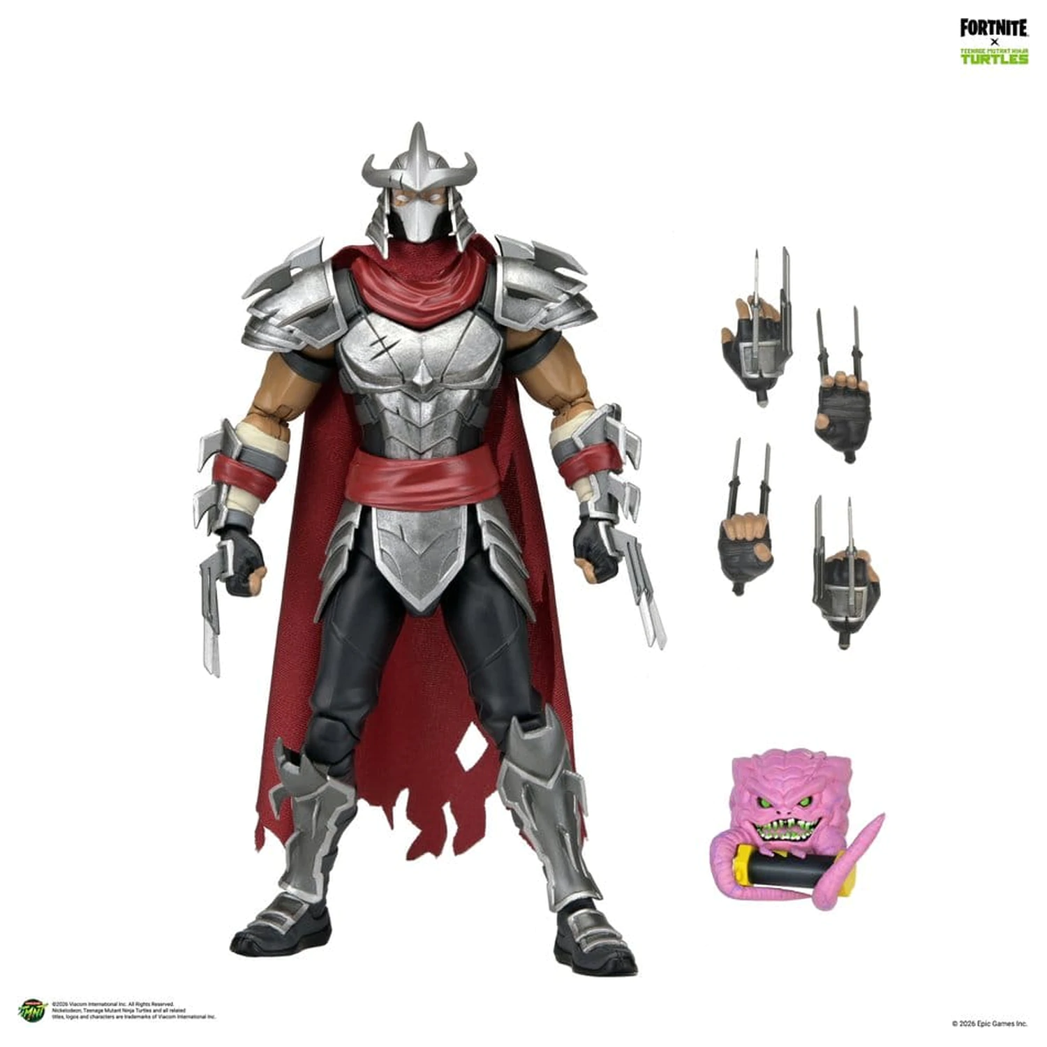 Teenage Mutant Ninja Turtles x Fortnite akční figurka Shredder 18 cm fotografii produktu