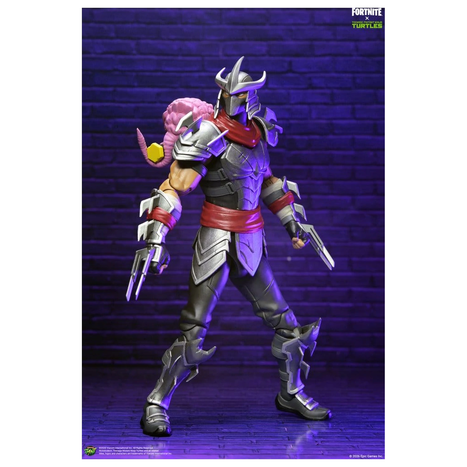 Teenage Mutant Ninja Turtles x Fortnite akční figurka Shredder 18 cm fotografii produktu