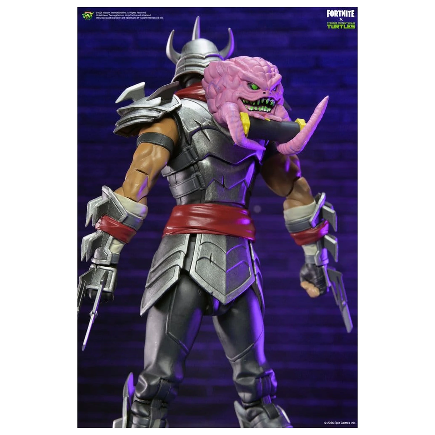 Teenage Mutant Ninja Turtles x Fortnite akční figurka Shredder 18 cm fotografii produktu