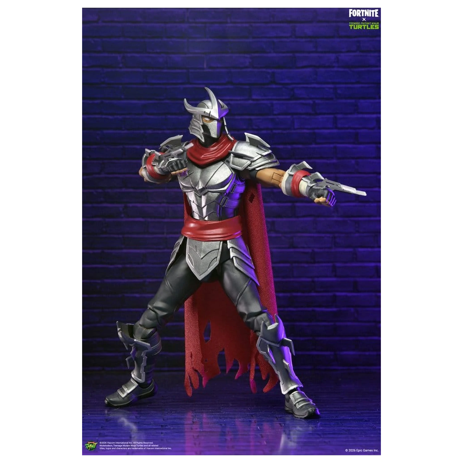 Teenage Mutant Ninja Turtles x Fortnite akční figurka Shredder 18 cm fotografii produktu