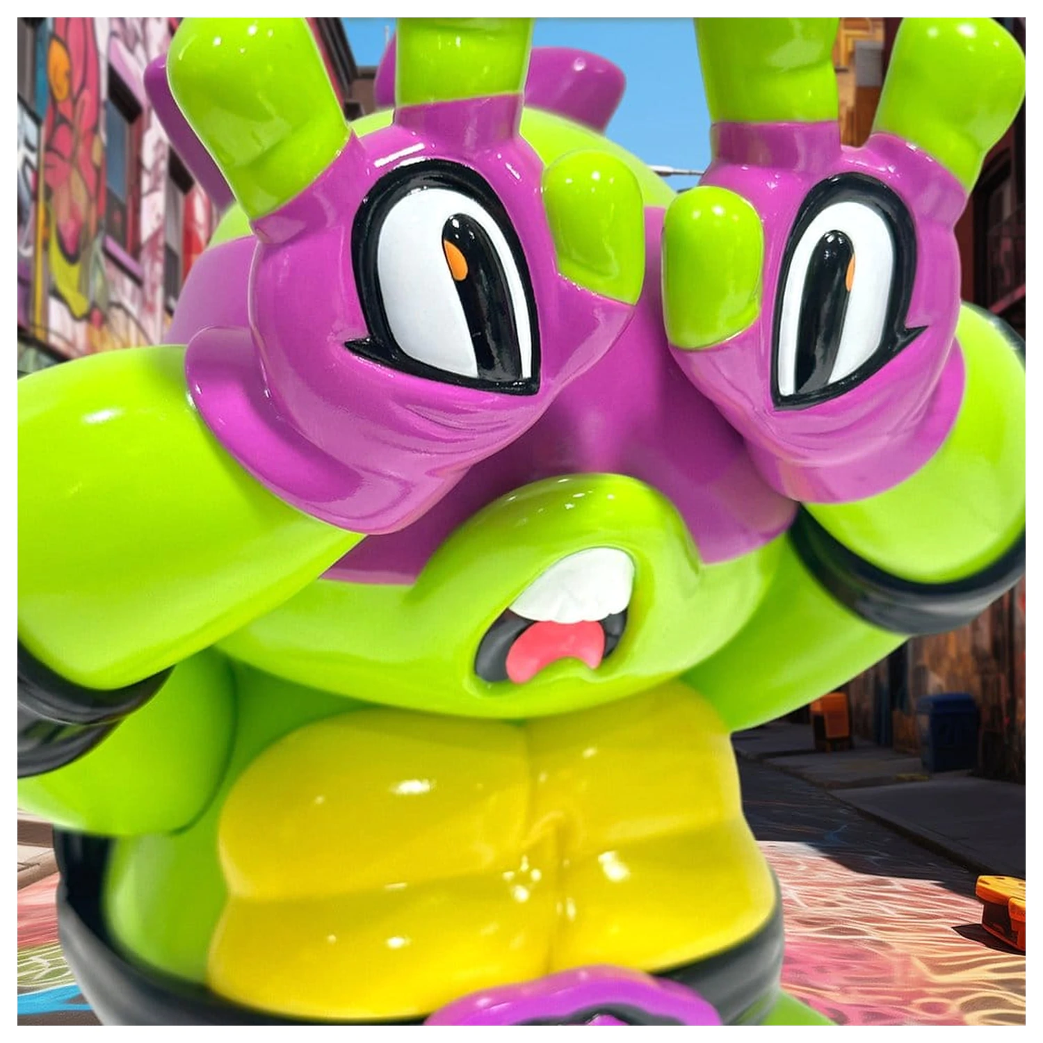 Teenage Mutant Ninja Turtles x Grape Brain Vinyl Figure Donatello 24 cm fotografii produktu