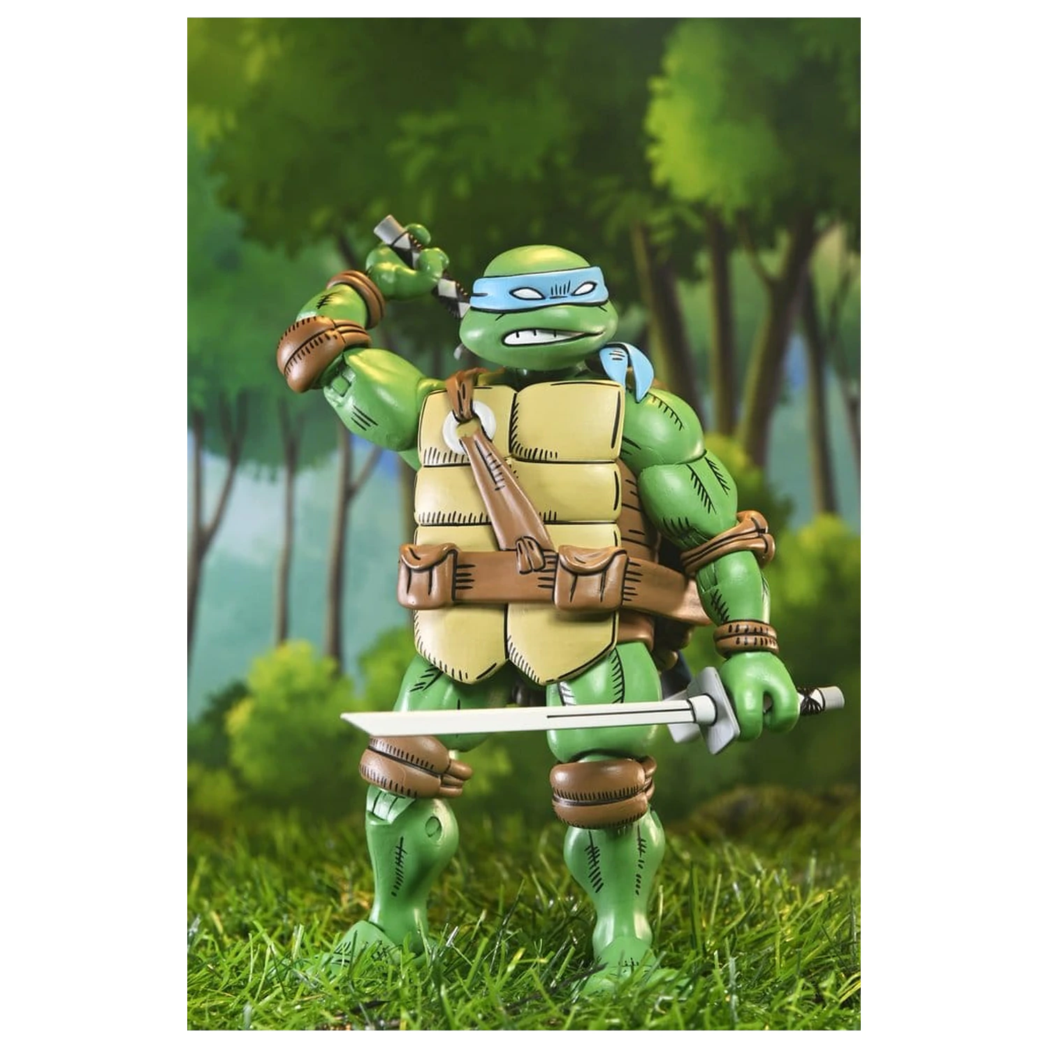 Teenage Mutant Ninja Turtles x Usagi Yojimbo Ultimate Akční figurka Leonardo 18 cm fotografii produktu