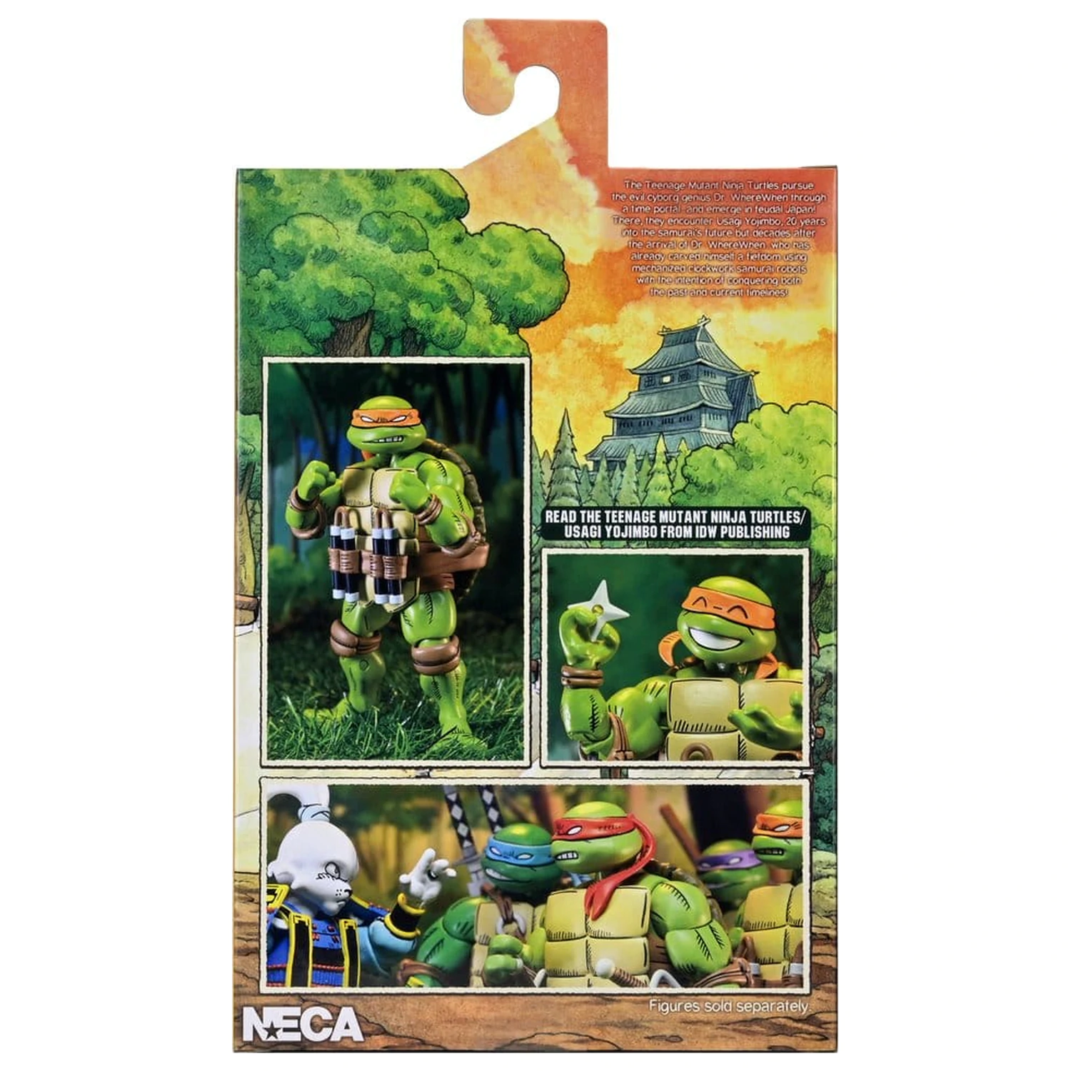 Teenage Mutant Ninja Turtles x Usagi Yojimbo Ultimate Akční figurka Michelangelo 18 cm fotografii produktu