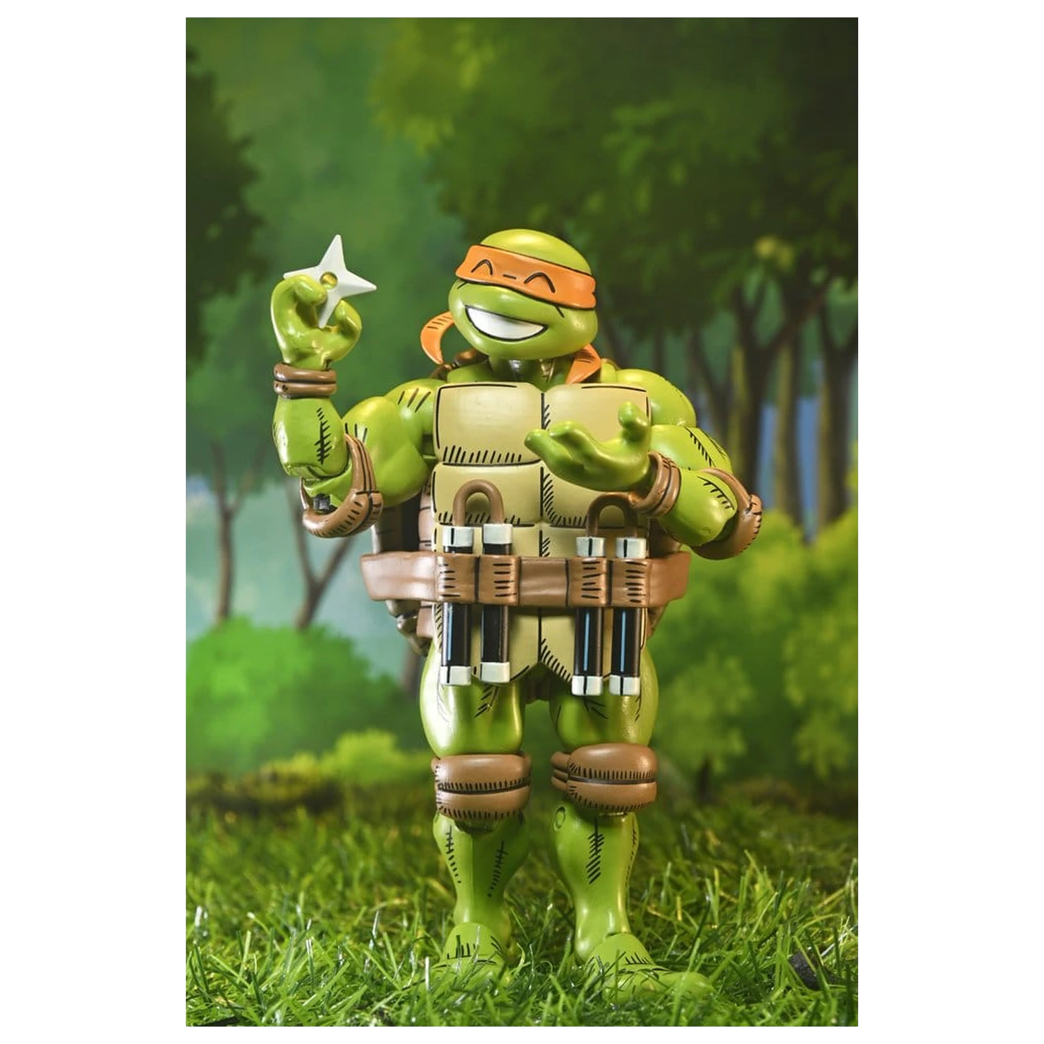 Teenage Mutant Ninja Turtles x Usagi Yojimbo Ultimate Akční figurka Michelangelo 18 cm fotografii produktu