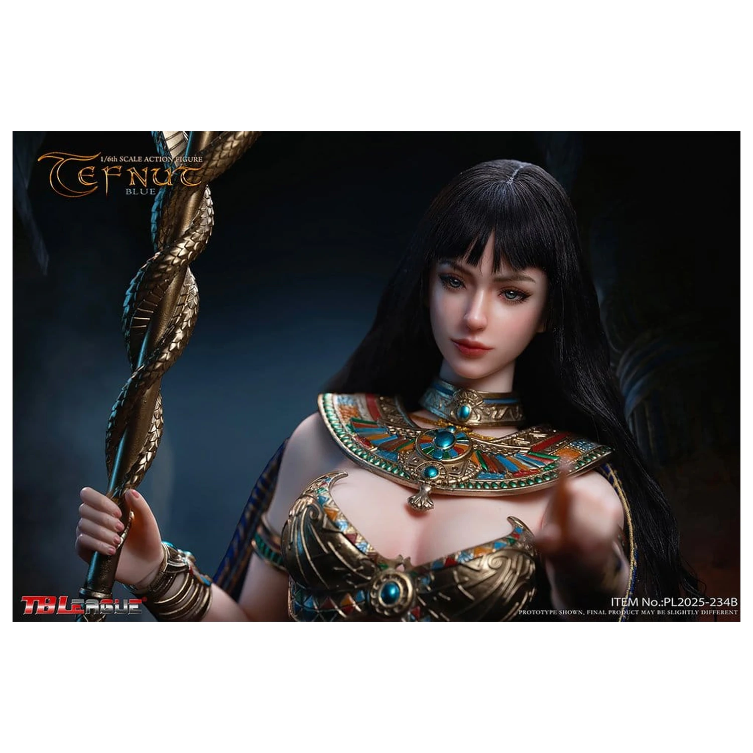 Tefnut Action Figure 1/6 Modrá Edice 30 cm fotografii produktu