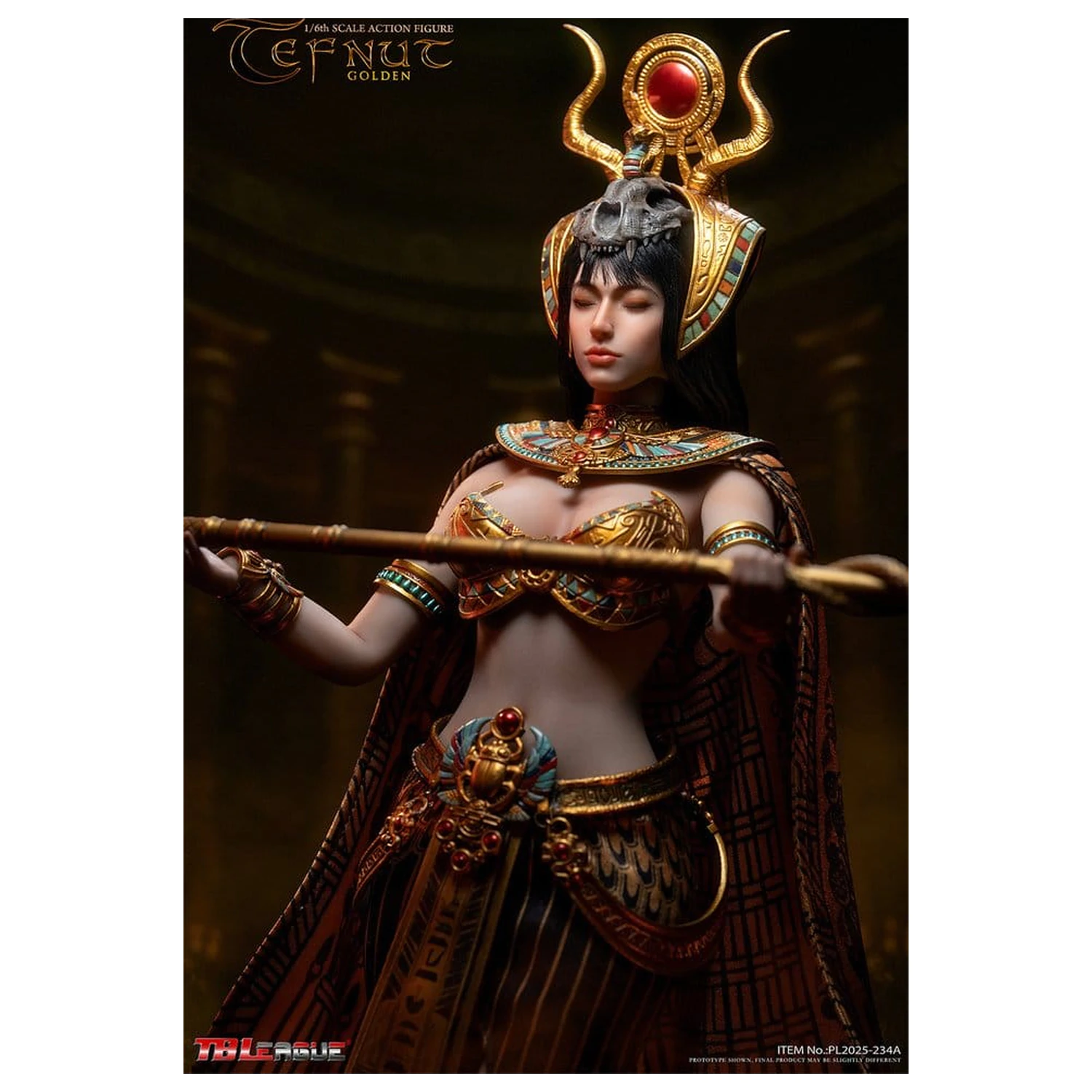 Tefnut akční figurka 1/6 Golden Edition 30 cm fotografii produktu