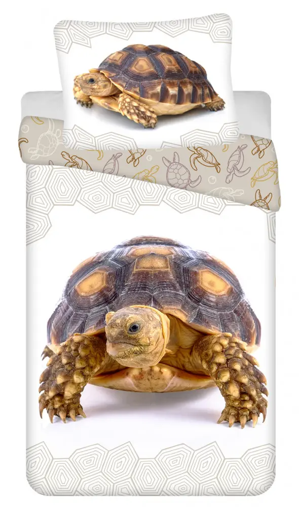 Povlak na peřinu Turtle 140x200 cm, 70x90 cm fotografii produktu