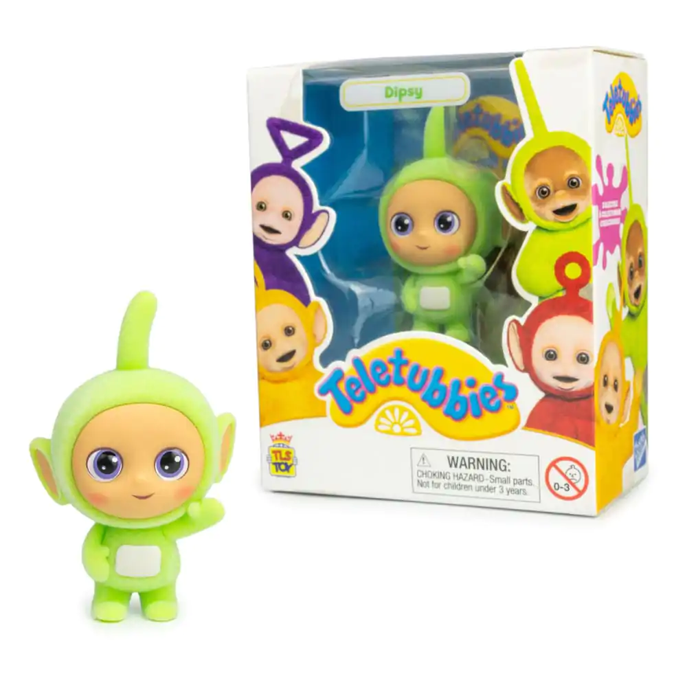 Teletubbies Cheebee Mini figurka Dipsy Flocked 6 cm fotografii produktu