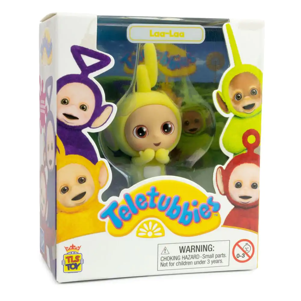 Teletubbies Cheebee Mini figurka Laa-Laa Flocked 6 cm fotografii produktu