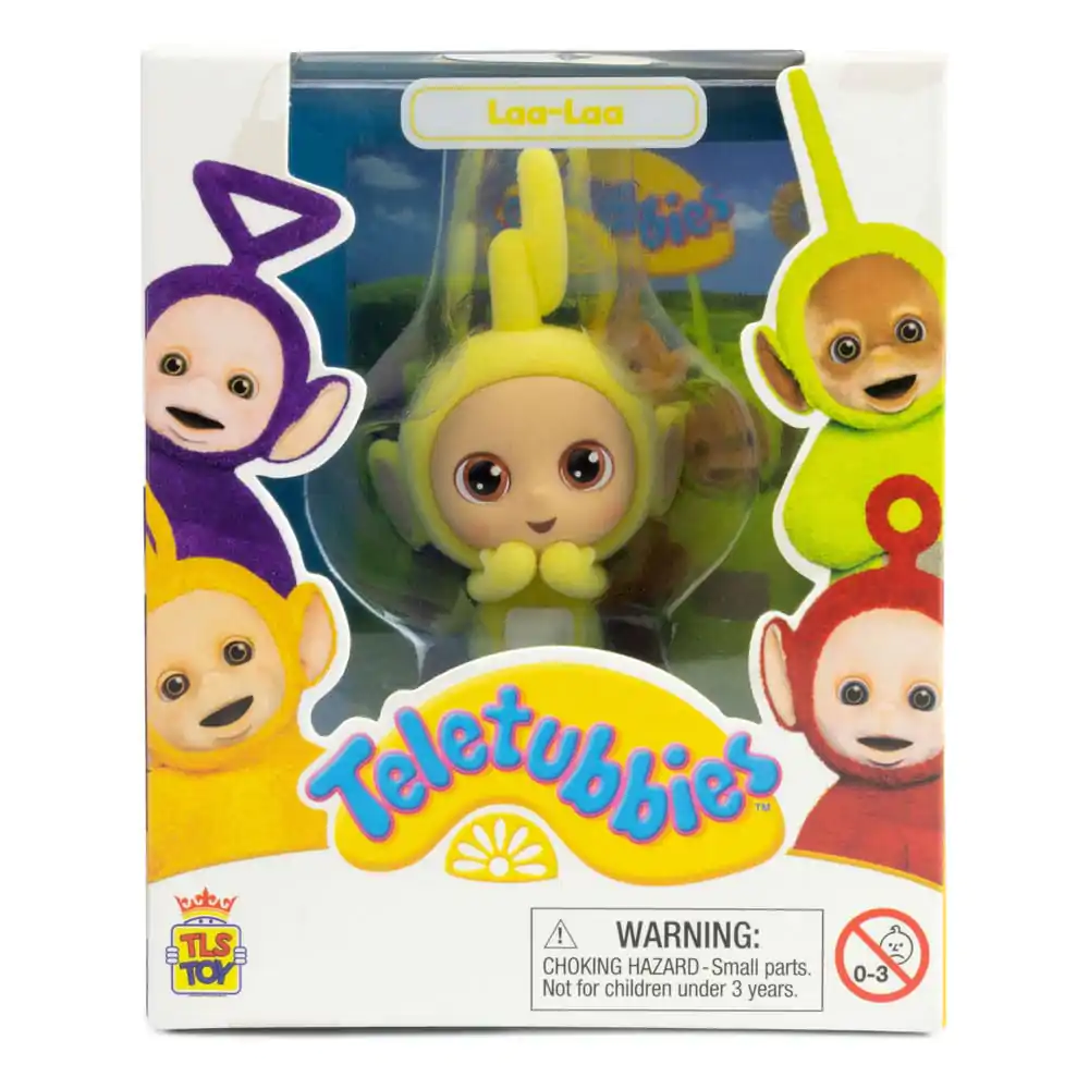 Teletubbies Cheebee Mini figurka Laa-Laa Flocked 6 cm fotografii produktu