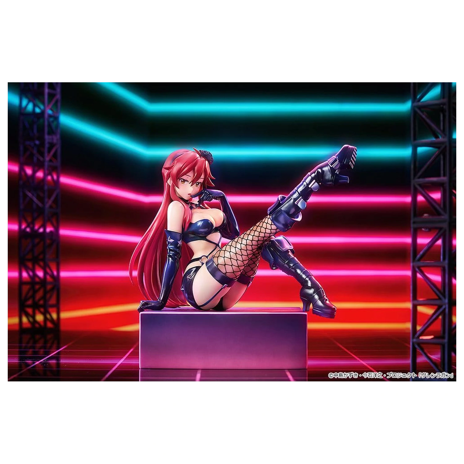 Tengen Toppa Gurren Lagann PVC Figurka 1/7 Yoko: Bondage Costume Ver. 17 cm fotografii produktu