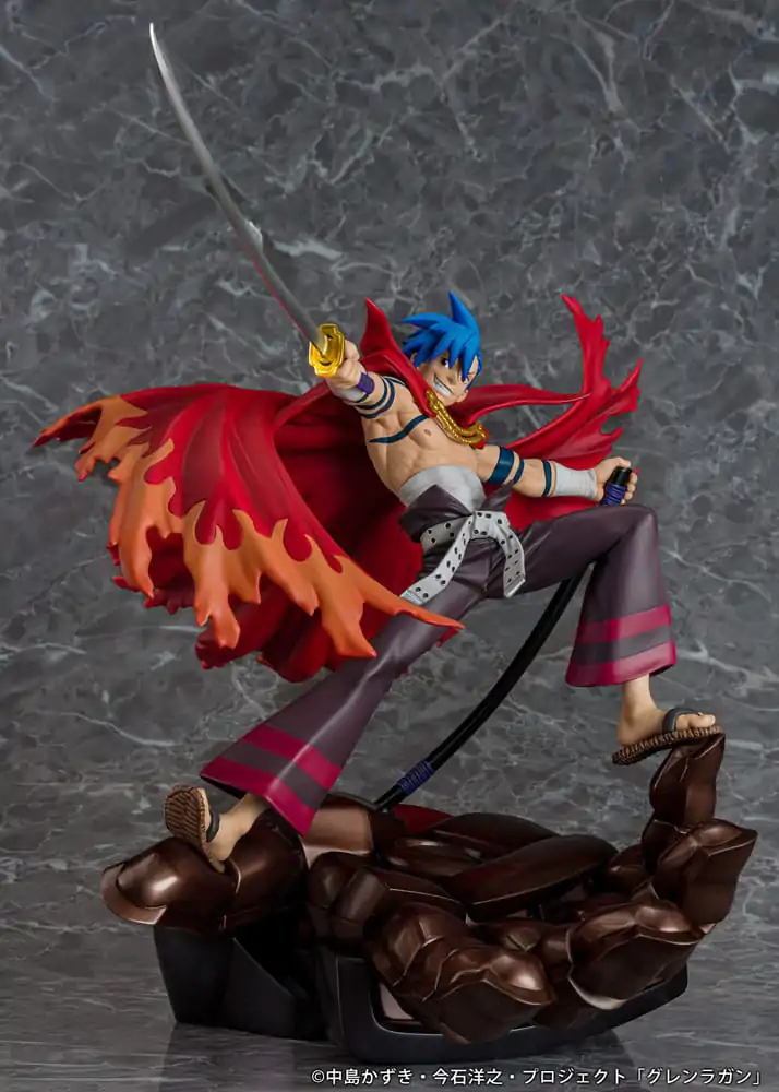 Tengen Toppa Gurren Lagann PVC Socha Kamina & Gurren 27 cm fotografii produktu